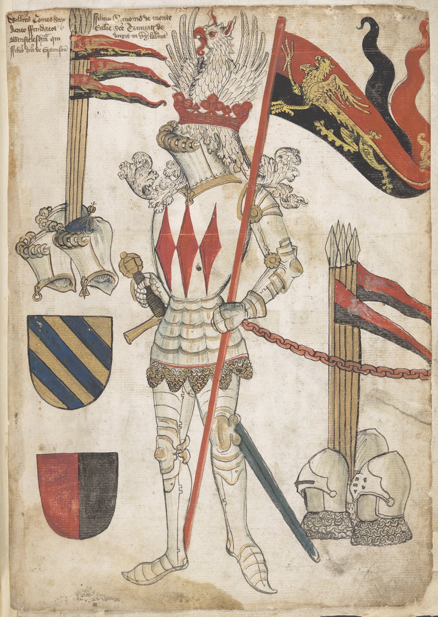 Adicionar MS 45133 f.52r William Montacute, de 