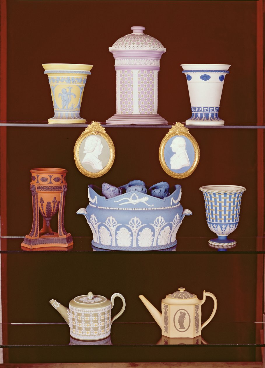 Coleção de peças Wedgwood de School English