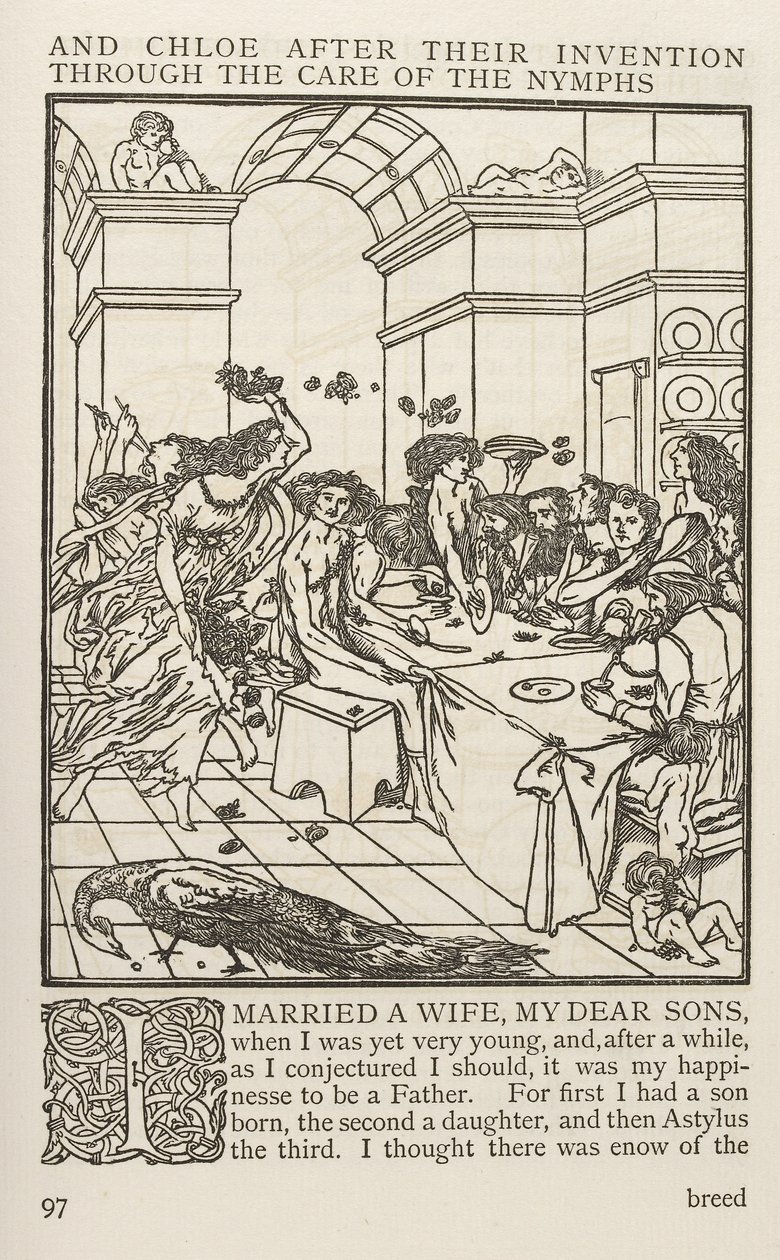 Daphnis e Chloe, Longus (impressão) de School English