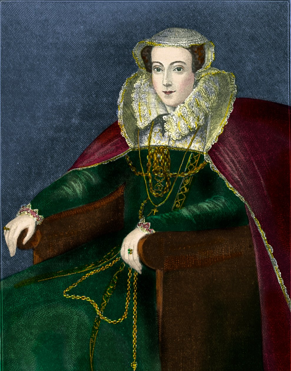 Maria, Rainha dos Escoceses, ilustração de 