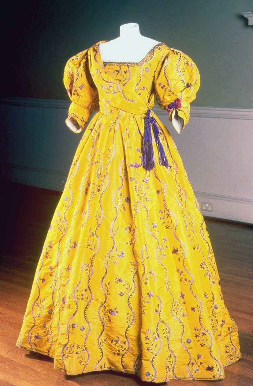 Vestido da Ottoline Morrell (seda) de School English