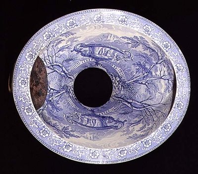Banheira Staffordshire Blue e branco (cerâmica) de School English