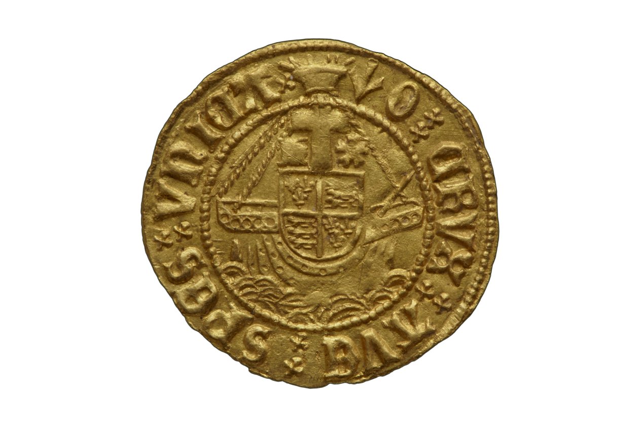 Moeda Tudor do Asthall Hoard de School English