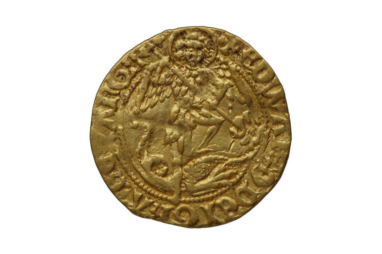 Moeda Tudor do Asthall Hoard de School English