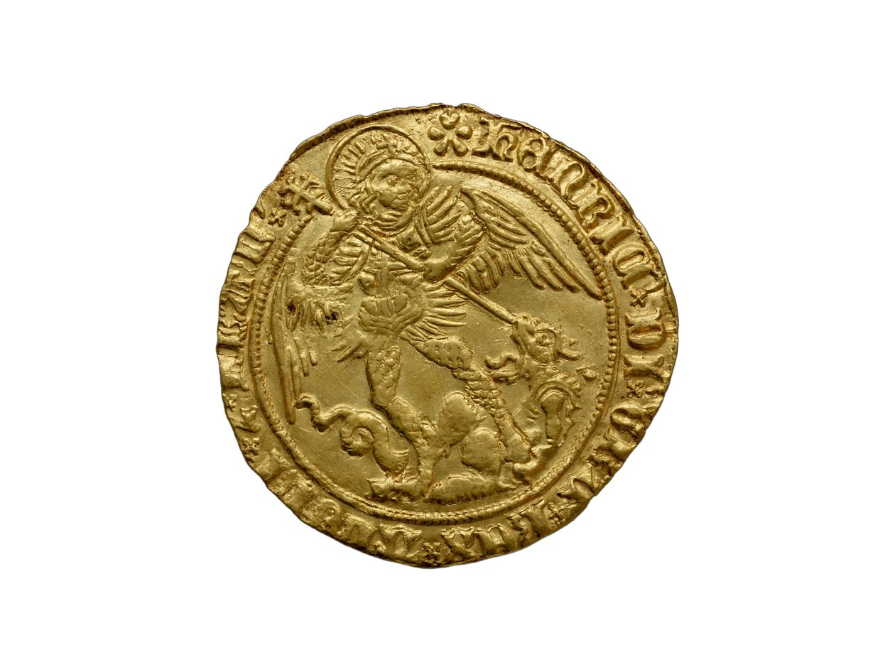 Moeda Tudor do Asthall Hoard de School English