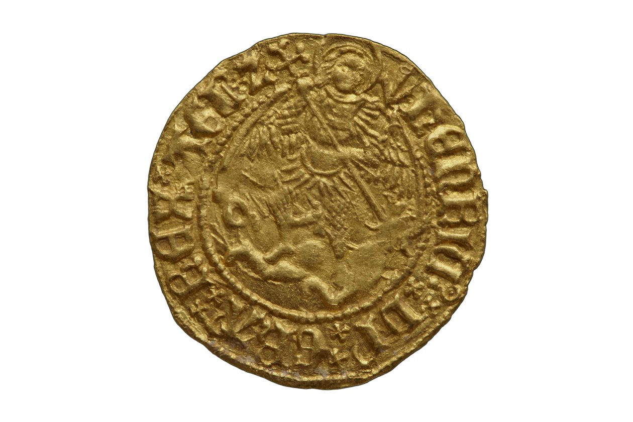 Moeda Tudor do Asthall Hoard de School English