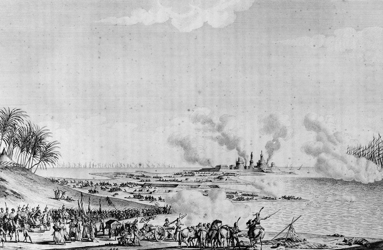 Conquete do Egito (Campanha (Expedição) do Egito (1798-1801) liderada por Napoleão Bonaparte (Napoleão I Bonaparte de School French