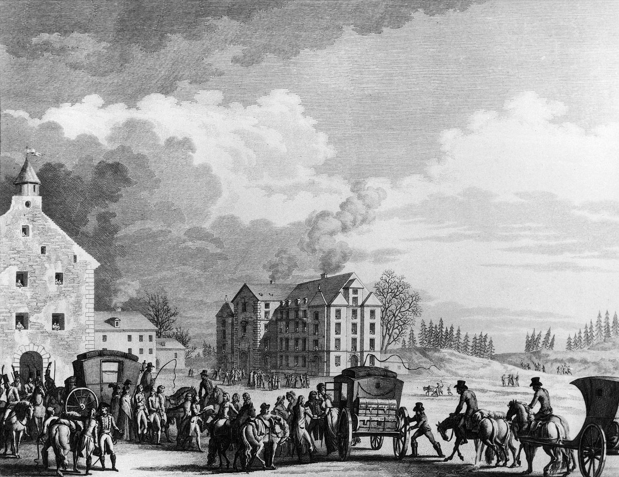 Revolução francesa e movimento anti-revolucionário: troca de prisioneiros na Áustria 20 frmaire An IV (11 de dezembro de 1795). Paris, Biblioteca do Instituto de História da Revolução de School French