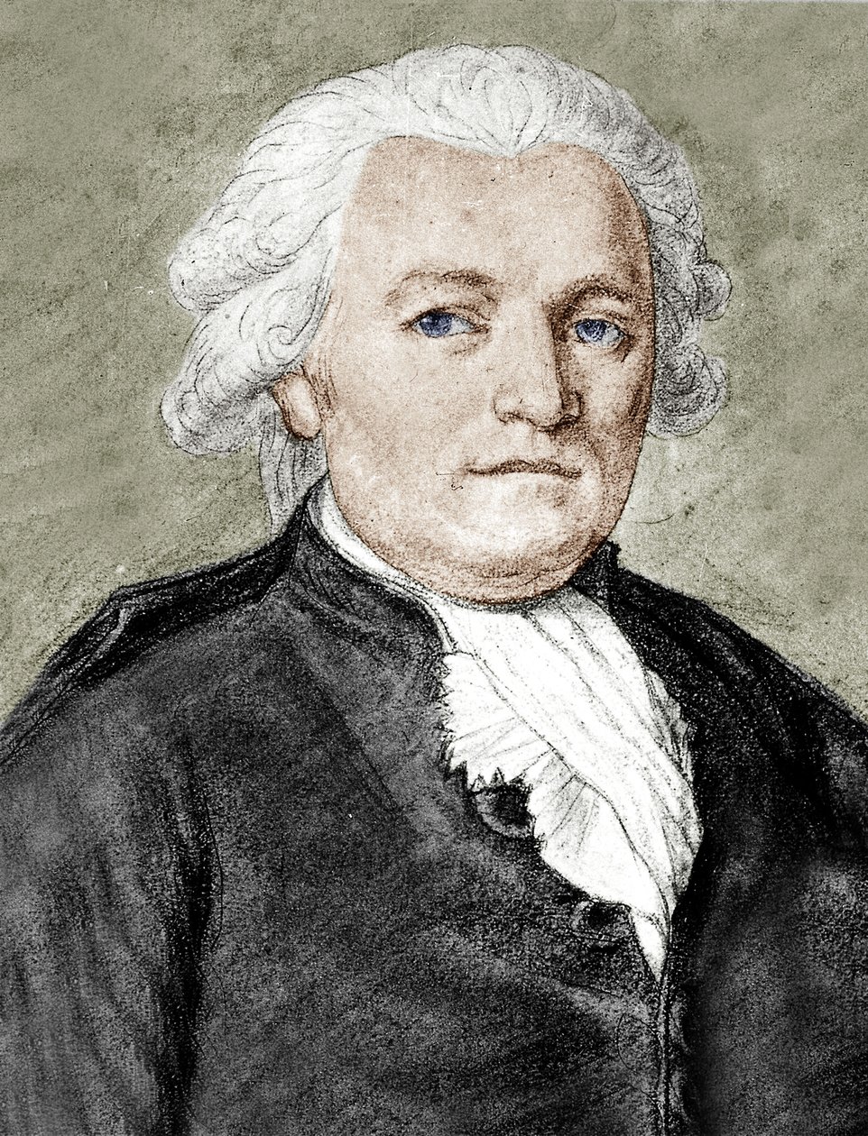 Jean Anthelme Brillat-Savarin (pastel sobre papel) de School French