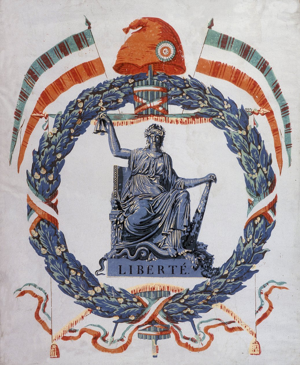 Liberty: Alegoria da Revolução e da República de School French