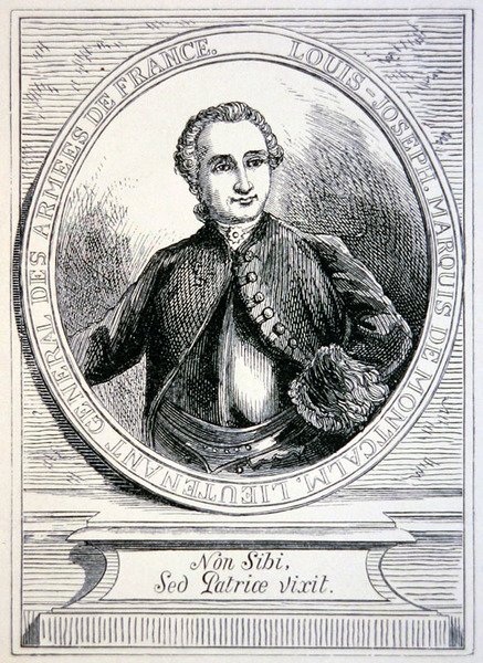 Marquês de Montcalm (gravura) de School French