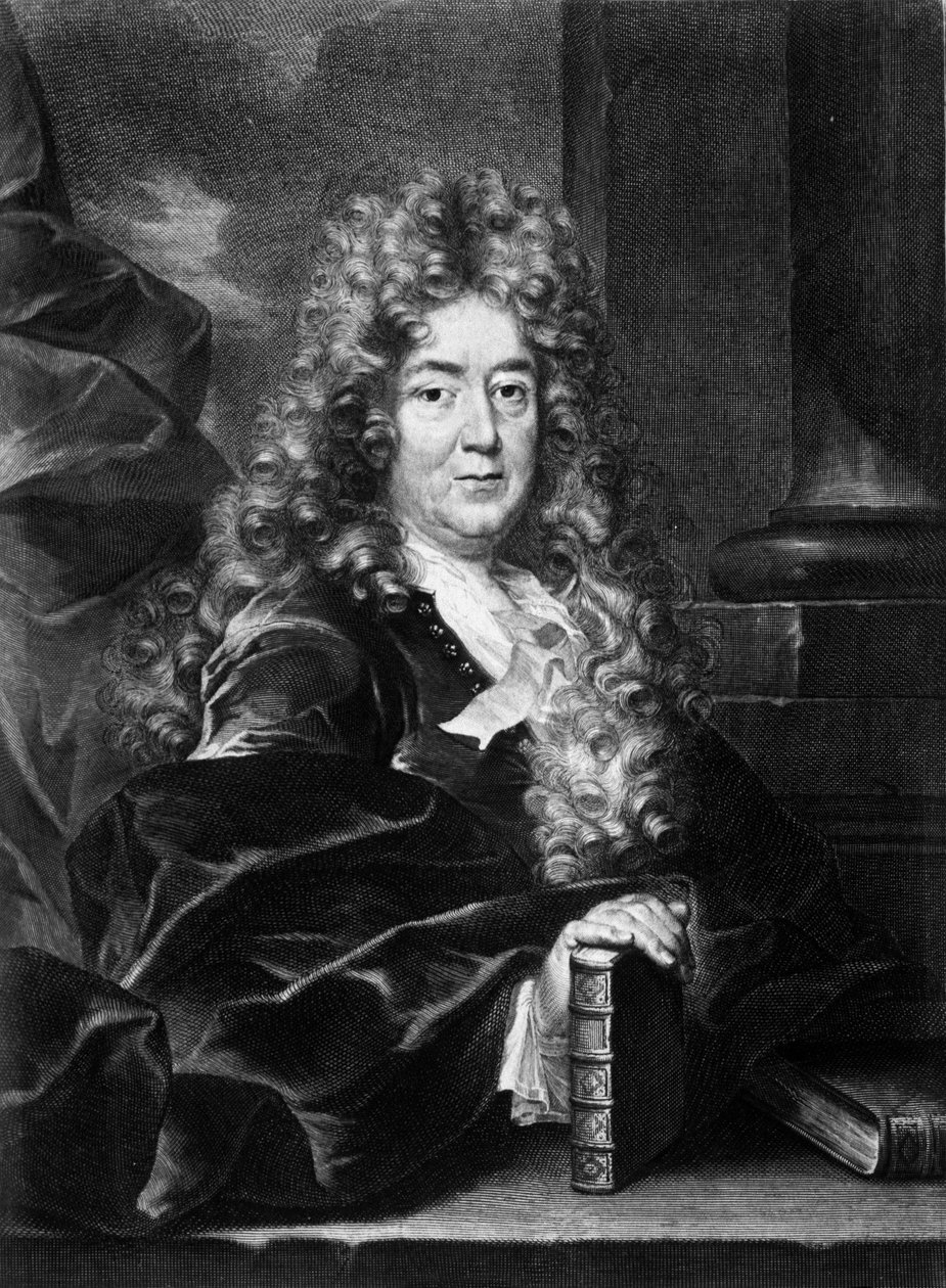 Retrato de Charles Perrault de School French