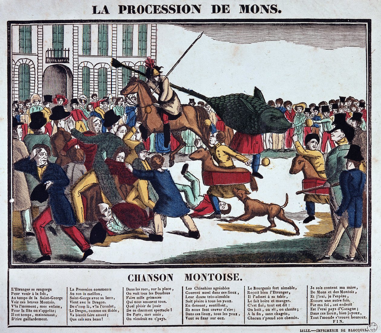 Procissão de Mons de School French
