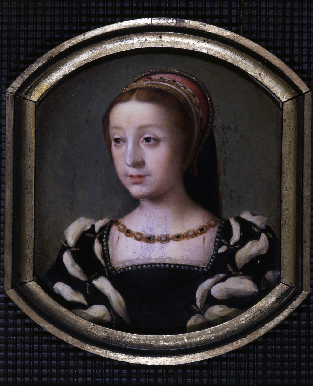 Renee da França (1510-1575), Duquesa de Chartres e Montargis, depois Ferrara, filha mais nova de Luís XII e Ana da Bretanha. cópia por M. Juilleau de School French