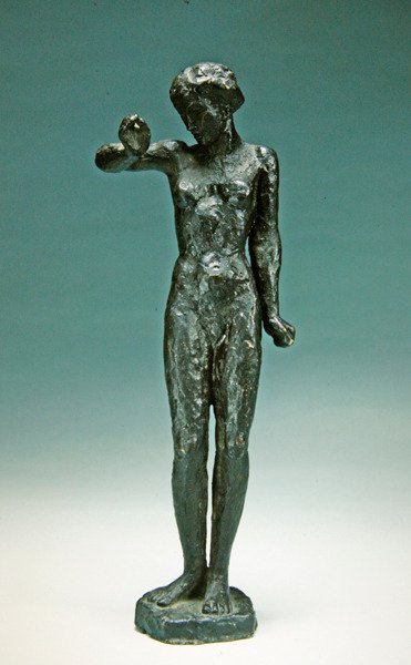 Figura em pé (bronze) de School French