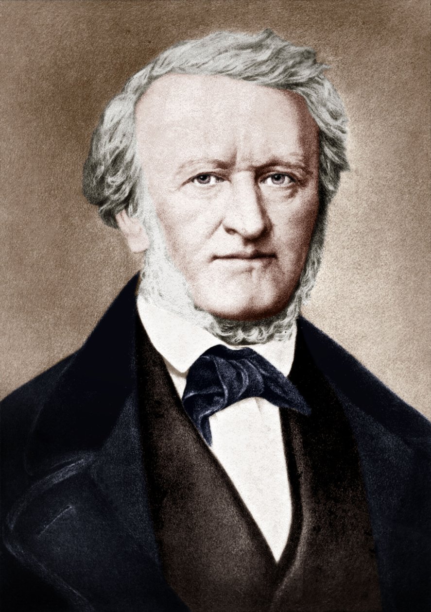 Richard Wagner (cor litho) de School German