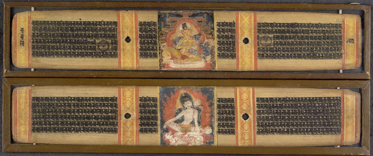 Ou. 6902, ff.163v-164 Avalokitesvara e Maitreya, de 