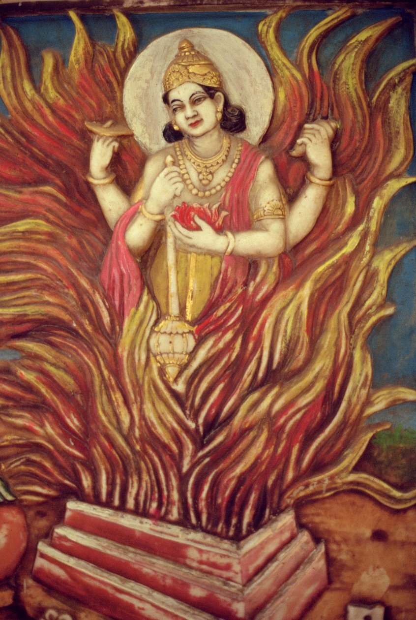 Yagyan Narayan (relevo pintado) de School Indian