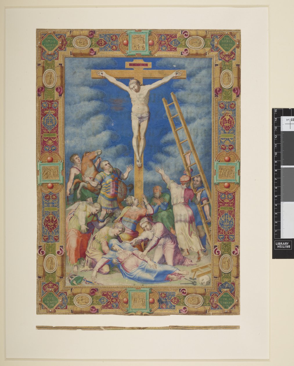 Adicionar MS 21412 Pio IV Caixa 6 f.90 A Crucificação de Cristo, 