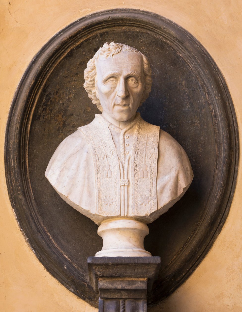 Busto do Papa Pio VII de School Italian