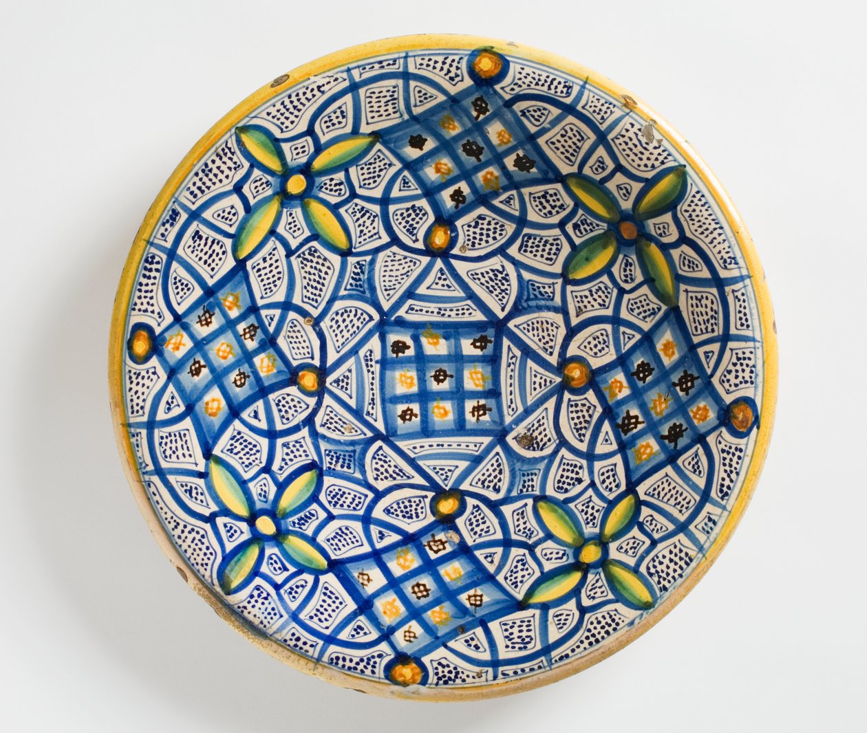 Maiolica plate de School Italian