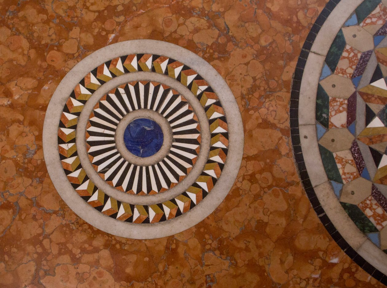 Basílica de São Marcos, igreja, calçada (mosaico) de School Italian