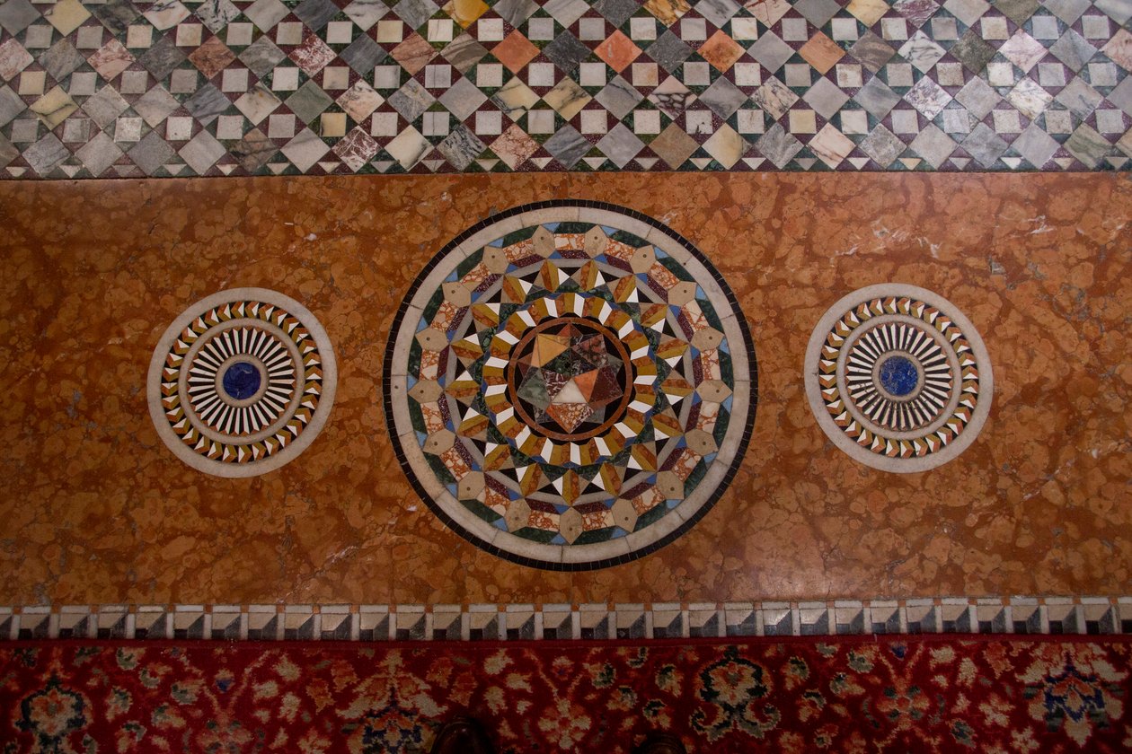 Basílica de São Marcos, igreja, calçada (mosaico) de School Italian