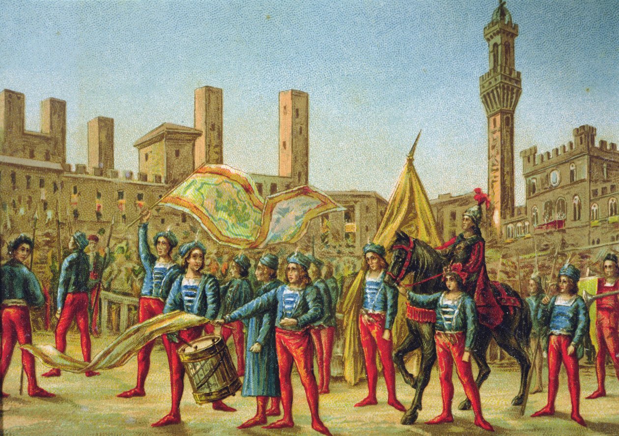 O Palio di Siena de School Italian