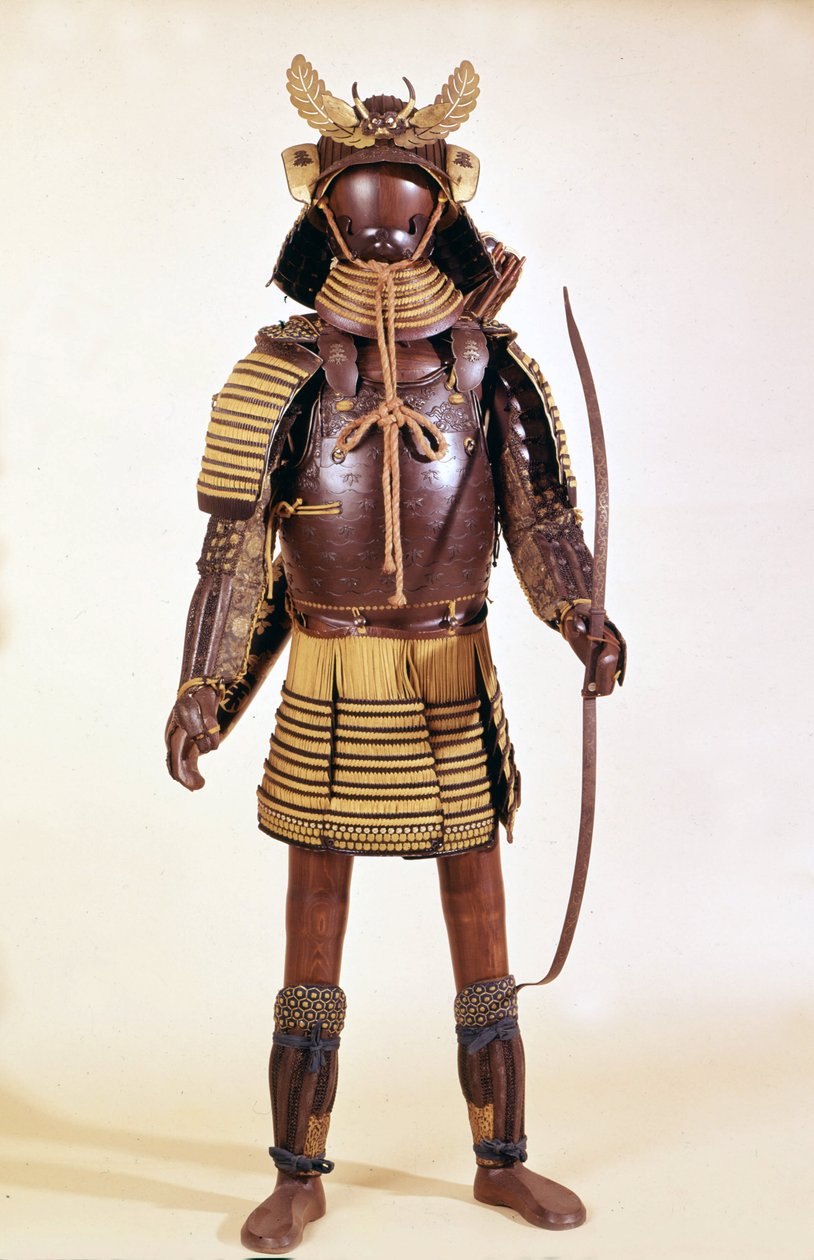 Armadura japonesa de Samurai Ka-Ga, final do século XVI de Japanese School