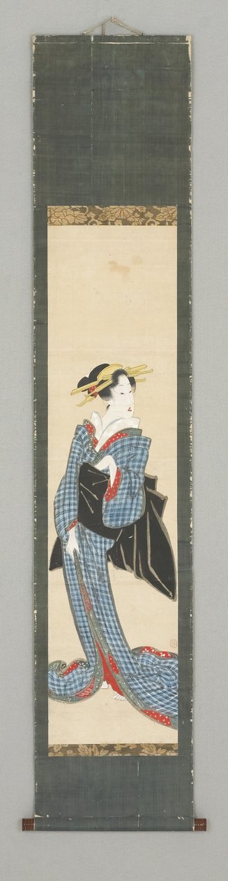 Figura Permanente em Kimono de Japanese School