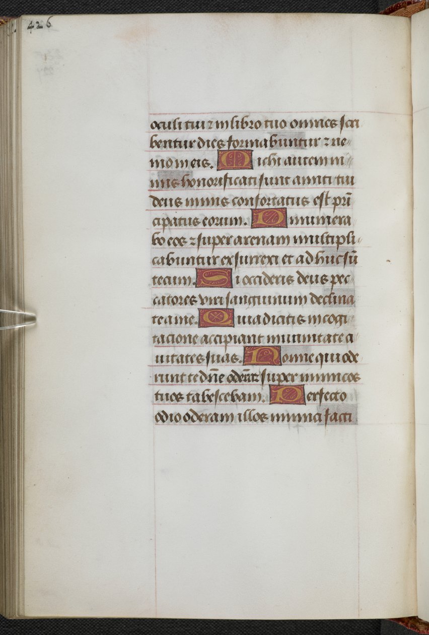 Reis 9, f.227v, Livro de Horas, Uso de Sarum ("Livro de Horas de Ana Bolena") (velino) de School Netherlandish