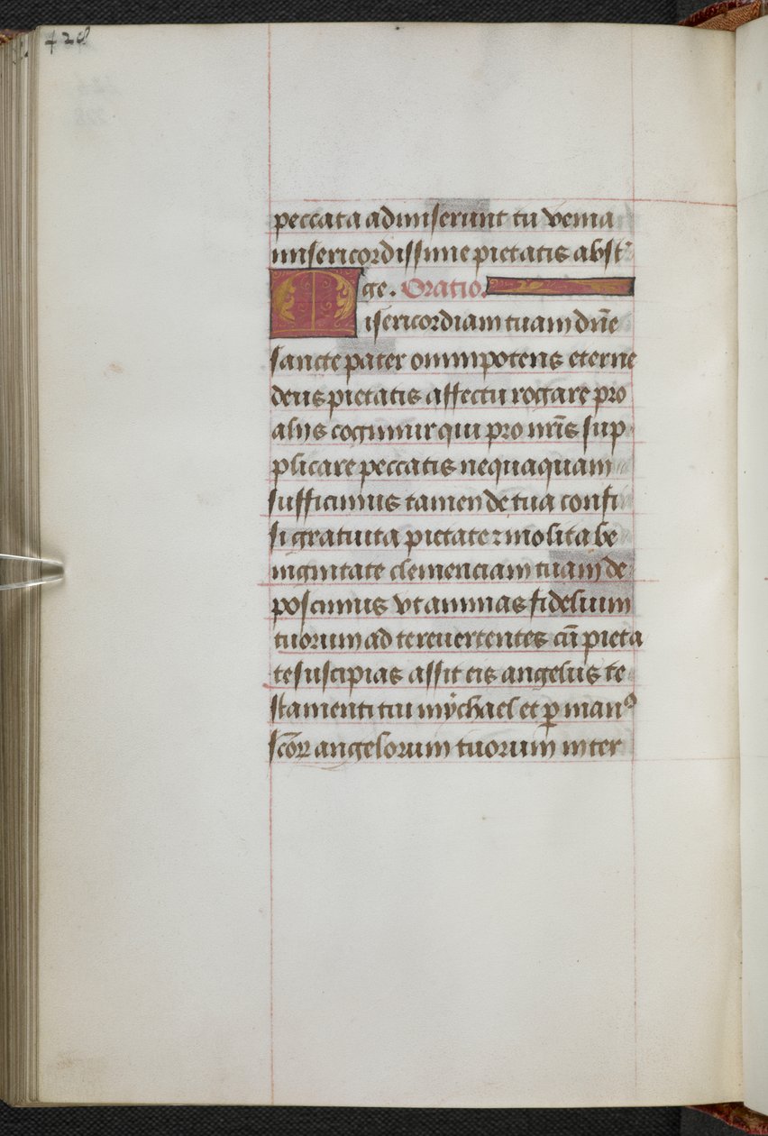 Reis 9, f.228v, Livro de Horas, Uso de Sarum ("Livro de Horas de Ana Bolena") (velino) de School Netherlandish