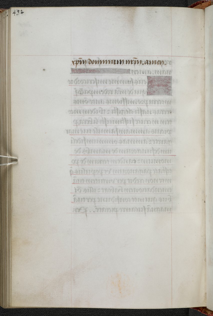 Reis 9, f.230v, Livro de Horas, Uso de Sarum ("Livro de Horas de Ana Bolena") (velino) de School Netherlandish