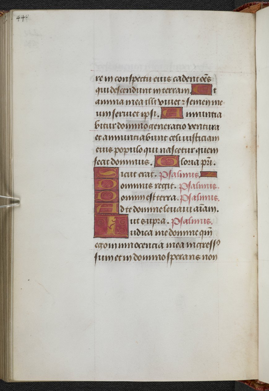 Reis 9, f.234v, Livro de Horas, Uso de Sarum ("Livro de Horas de Ana Bolena") (velino) de School Netherlandish