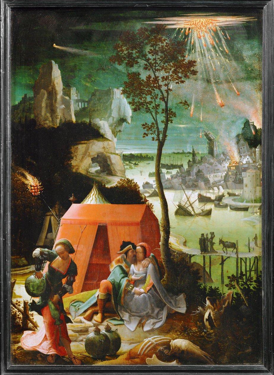 Ló e as suas filhas ... de School Netherlandish
