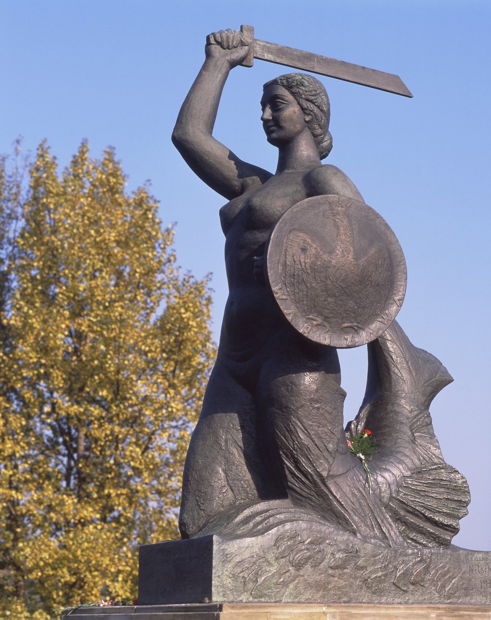 Monumento das Sereias (bronze) de School Polish