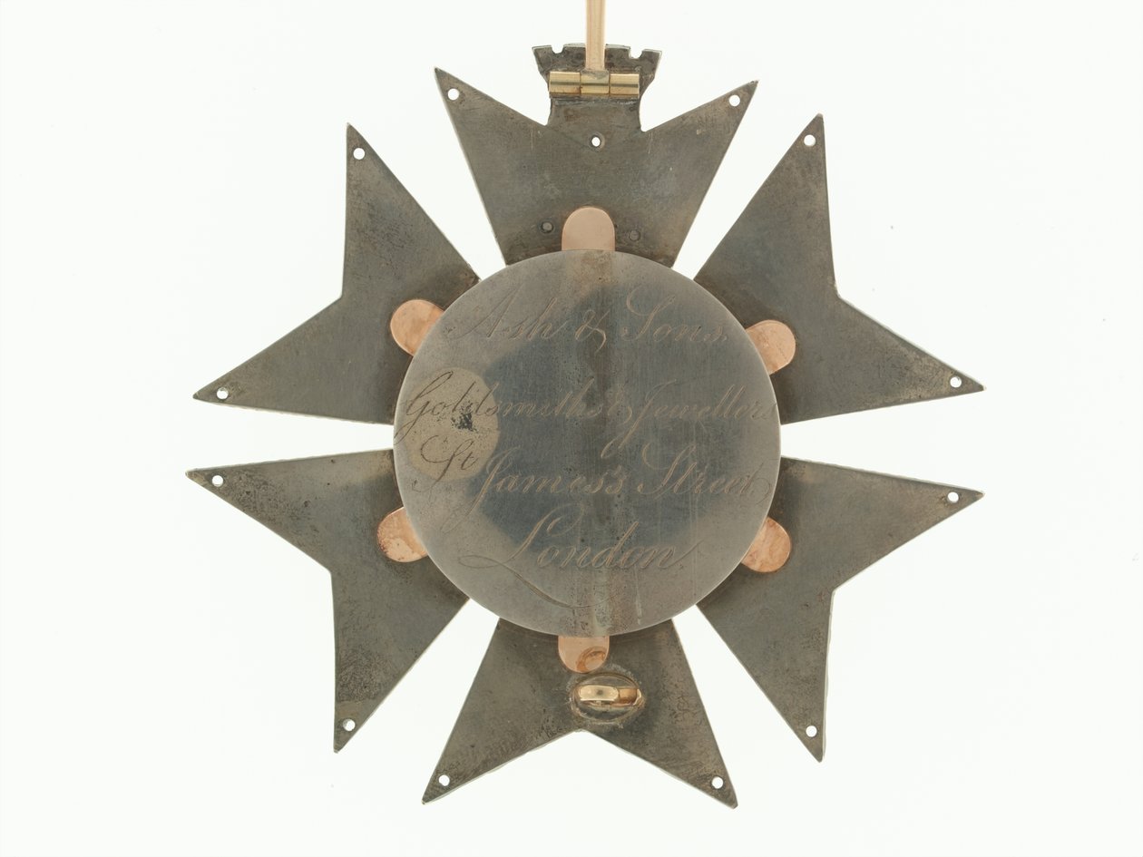 Crachá, Ordem da Torre e Espada, Portugal, General Sir Galbraith Lowry Cole (metal) de School Portuguese
