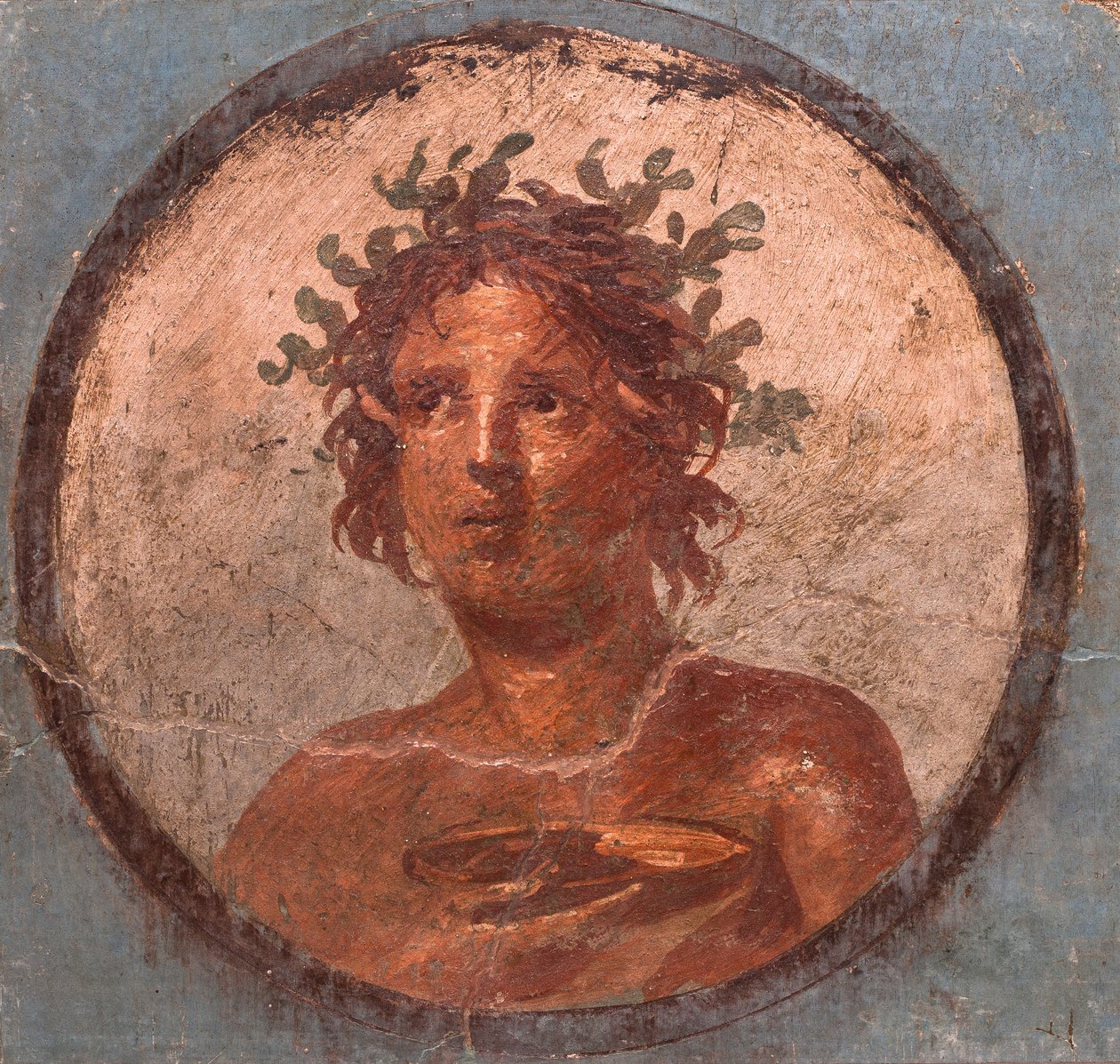 Retratos de medalhões, Pompeia de School Roman
