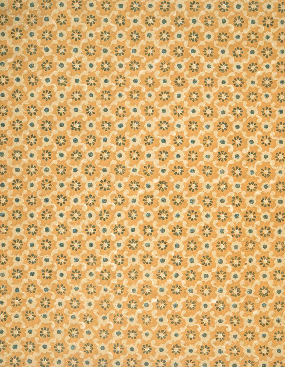 End Paper from Queen of Spades de Alexandr Sergeevich Pushkin e Aleksandr Nikolaevich Benua, pub.1911 (cor litho) de School Russian
