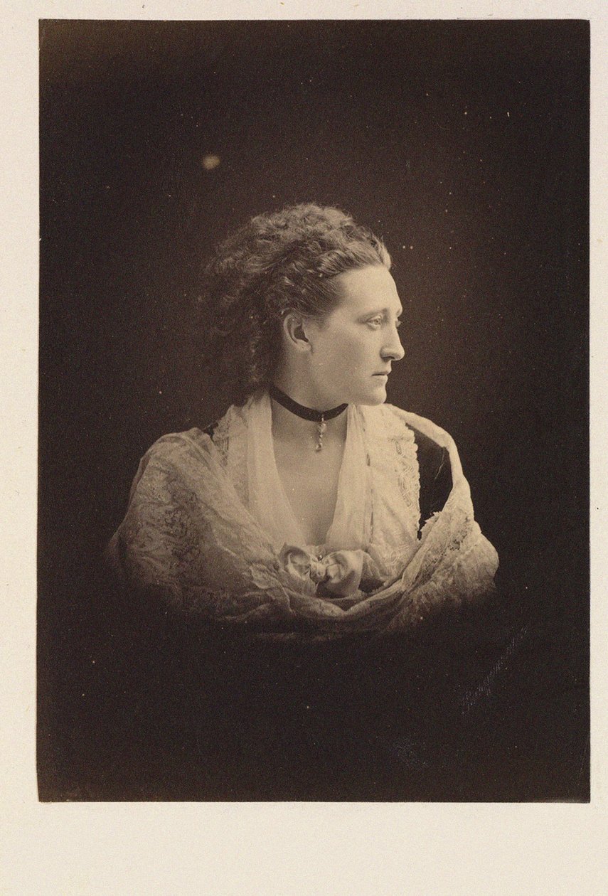 Marie Maximilianovna de Leuchtenberg - Princesa Maria Maximilianovna de Leuchtenberg (1841-1914), Anónima . Litografia de School Russian