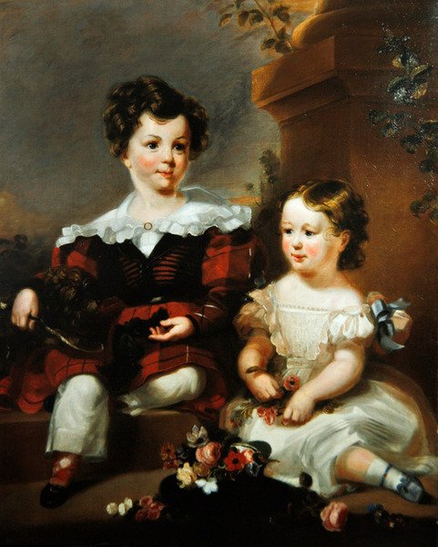 Retrato de John Ramsay de Straloch (óleo sobre tela) de School Scottish
