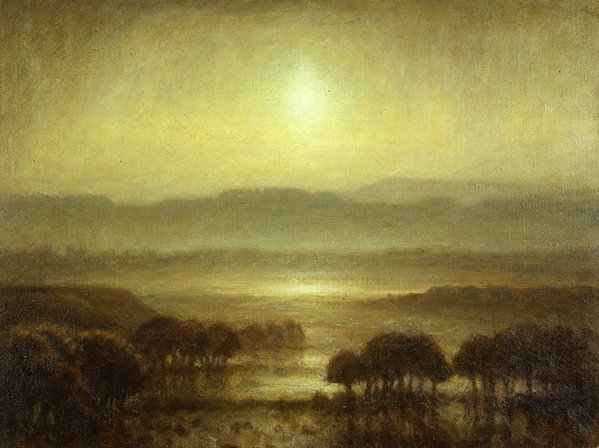 Sunrise (óleo sobre tela) de School Scottish
