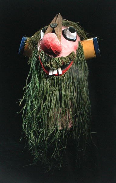 Máscara de Carnaval, Deus do Reno (papier mache) de School Swiss