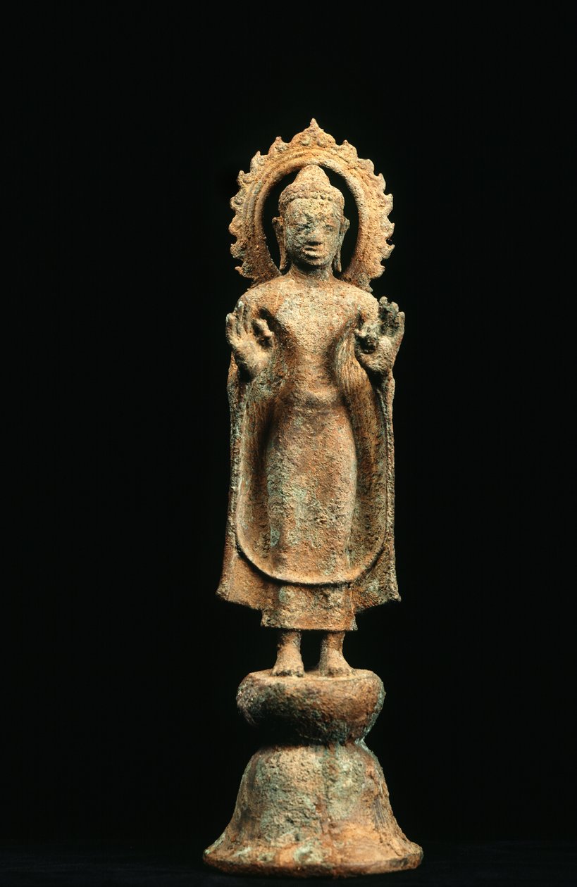 Buda, Período Davaravati (bronze) de School Thai
