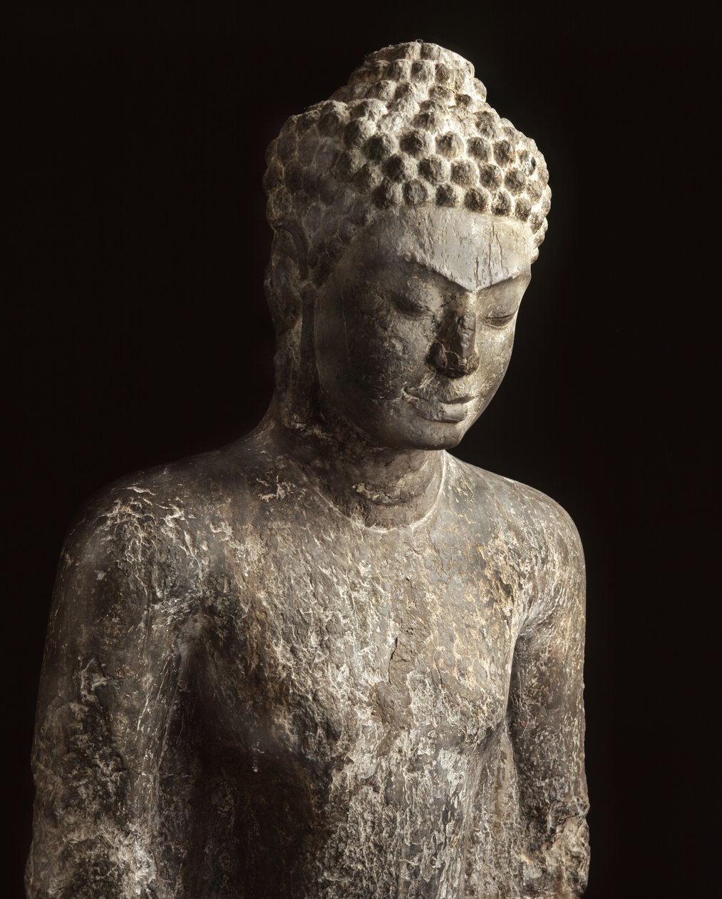 Buda, Período Davaravati (bronze) de School Thai