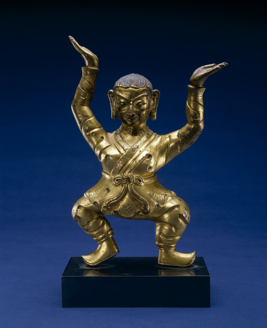 Figura em pé de Mahasiddha de School Tibetan
