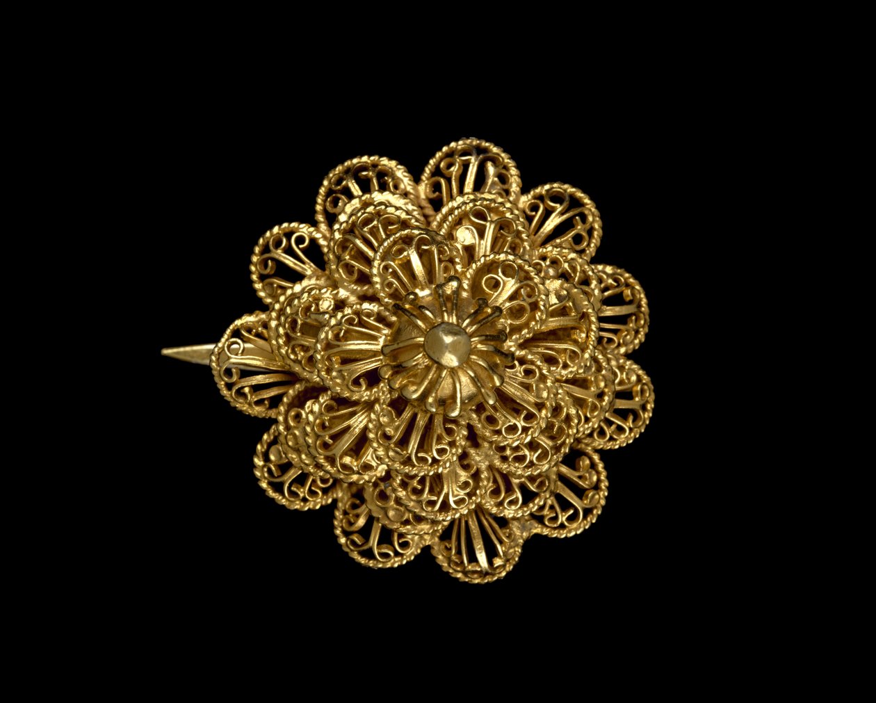 Pin, c. 1900 (ouro) de School Wolof