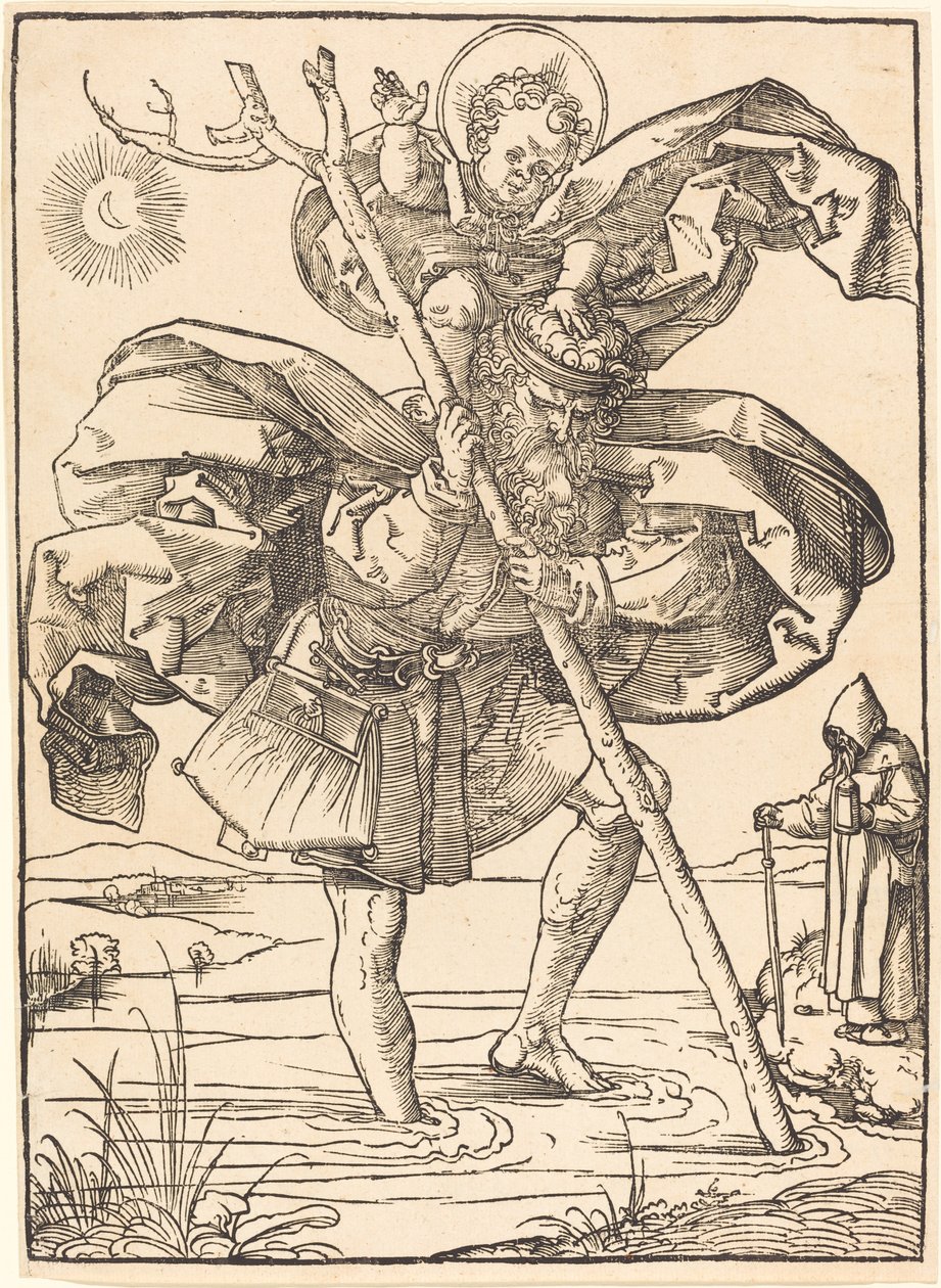 São Cristóvão de School of Albrecht Dürer
