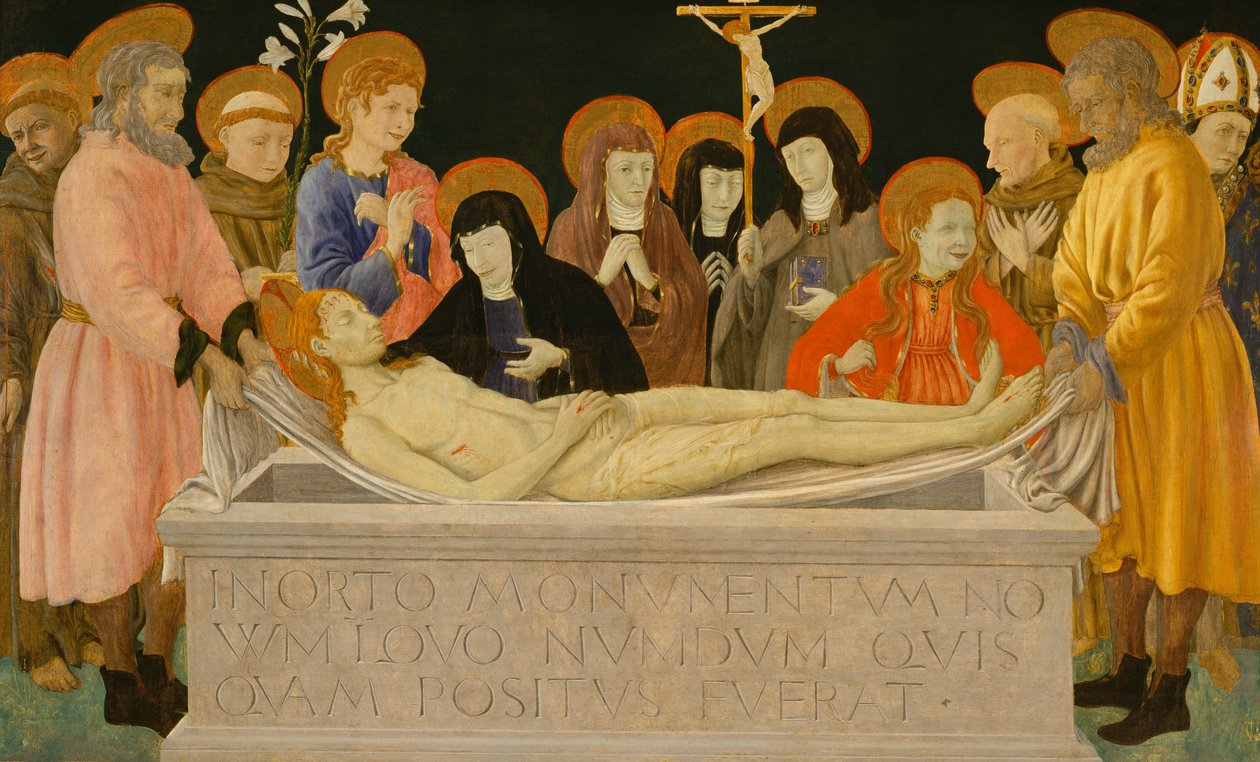 O Entombamento de Cristo (pintura) de School of Ferrare