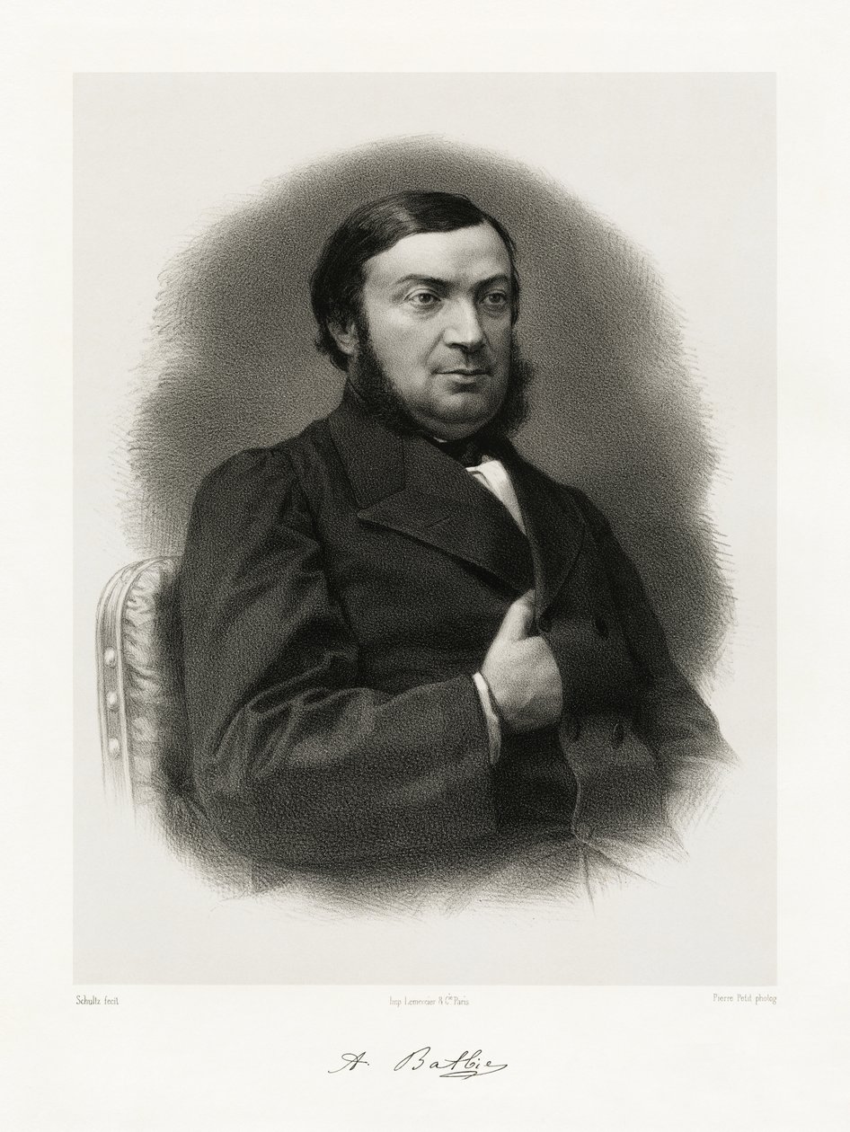 Anselme Batbie, 1865-66 de Schultz